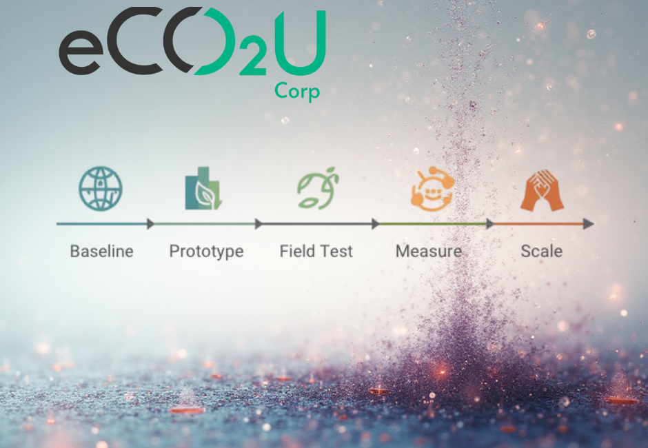 Sustainability R&D in 2026 showing environmental innovation and climate tech R&D from baseline measurement to measurable impact