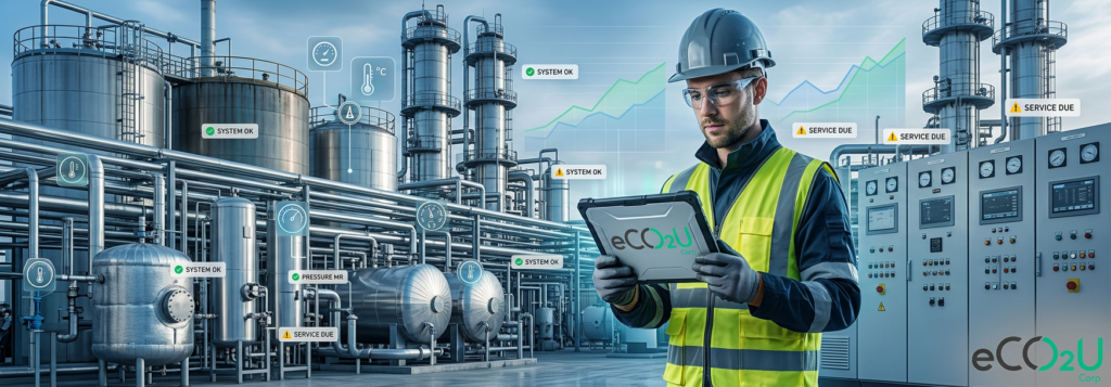 Sustainable engineering uses monitoring systems and IoT for sustainability to reduce waste and improve operational efficiency through prevention.